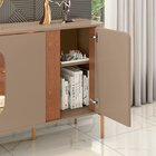 Aparador Buffet Para Sala De Jantar Tambaú Fendi/freijó