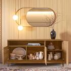 Aparador Buffet Positano 3 Portas 1,52m Madeirado Tauari Luka