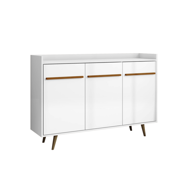 Aparador Buffet Quartzo Branco – Bechara Móveis