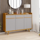 Aparador Buffet Quartzo Naturalle/off White - Bechara Móveis