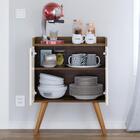 Aparador Buffet Retrô 2 Portas Alexa- Freijó / Off White - Rp