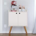 Aparador Buffet Retrô 2 Portas Alexa- Off White - Rpm Móveis