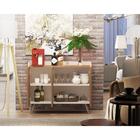 Aparador Buffet Retrô 3 Portas Eternity Off / Freijó