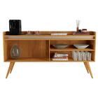 Aparador Buffet Retrô 4 Portas Mel Pérola Gold Primus