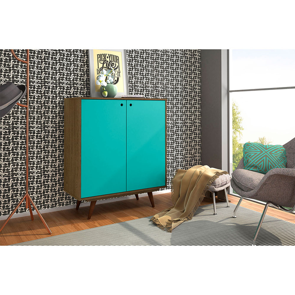 Aparador Buffet Retrô 90 Preto Ac