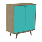 Aparador Buffet Retrô 90 Preto Ac