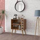 Aparador Buffet Retrô Canto Do Café Cor: Freijó/off White