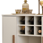 Aparador Buffet Retrô London Porta De Correr Com Adega 6 Nich