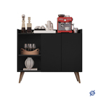 Aparador Buffet Retrô Pés Palito Duas Portas Cantinho Do Café