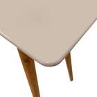 Aparador Buffet Retrô Pés Palito Off White Veneza Casa D