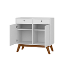 Aparador Buffet Retrô Windsor 90 Branco