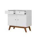 Aparador Buffet Retrô Windsor 90 Branco