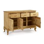 Aparador Buffet Rústico Madeira Maciça Mel 2003 Denk