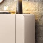 Aparador Buffet Sala Benvenuto Com 2 Portas E Pés Em Aço