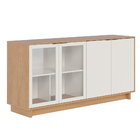 Aparador Buffet Sala De Jantar Áustria C04 Freijó Off White C