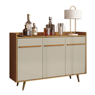 Aparador Buffet Sala De Jantar Retrô Moscou B02 Cinamomo Off