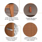 Aparador Buffet Sala Diamante 1 Gaveta 2 Portas Pés Madeira