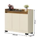 Aparador Buffet Sala Lorde 3 Portas