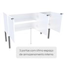 Aparador Buffet Square 3 Portas Branco - Falkk