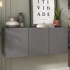 Aparador Buffet Suspenso 3 Portas Multimóveis Mp8001