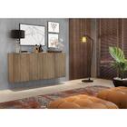 Aparador Buffet Suspenso Multimóveis Veneza 4 Portas Fg3594 R