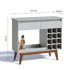 Aparador Buffet Vinho Adega Balcão Cozinha Cantinho do Café p