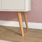 Aparador Buffet Wood Prime 3 Portas Cantinho Café Prateleira