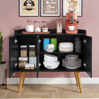 Aparador Buffet Wood Prime 3 Portas Cantinho Café Prateleira