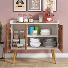 Aparador Buffet Wood Prime 3 Portas Cantinho Café Prateleira