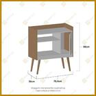 Aparador Café Branco Ii - Móveis Bechara