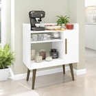 Aparador Café Branco Ii - Móveis Bechara