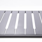 APARADOR CAFÉ II 2/4  120X45 CINZA