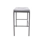 APARADOR CAFÉ II 2/4  120X45 CINZA