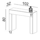 Aparador Calcutá Off White