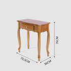 Aparador Canon Em Madeira 1 Gaveta 70,5cm Mel Mel