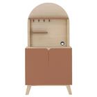 Aparador Cantinho Cafe 2 Portas 80 Cm 4 Arly