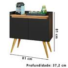 Aparador Cantinho Cafe 2 Pt Pes Palito Go74 Mpri