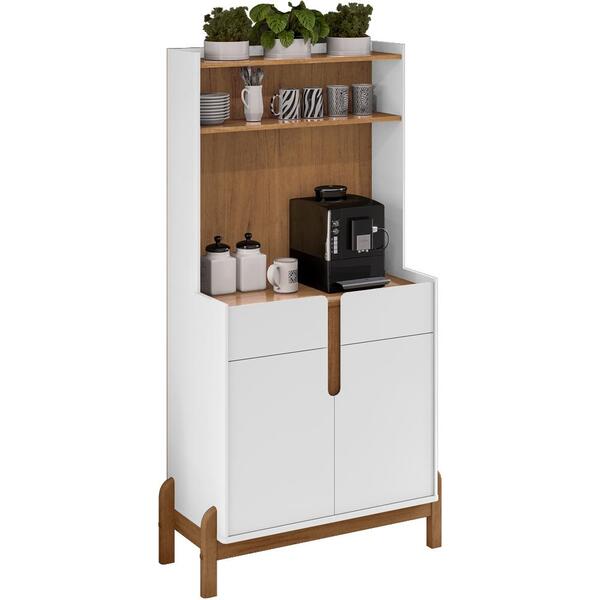 Aparador Cantinho Cafe 50525 2 Portas 81cm Dcasa