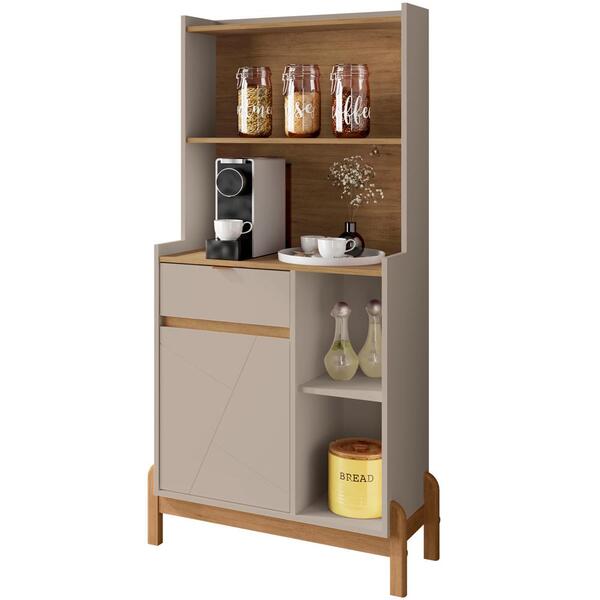 Aparador Cantinho Cafe 50527 1 Porta 81cm Dcasa