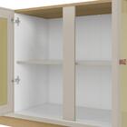 Aparador Cantinho Do Café 4 Portas Carvalho Off White Leblon