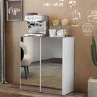 Aparador Cantinho Do Café Com Espelho 2 Portas Multimóveis Br