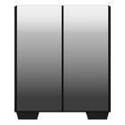 Aparador Cantinho Do Café Com Espelho E Pés Quadrados 2 Porta