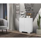 Aparador Cantinho Do Café Com Pés Quadrados E 2 Portas Multim