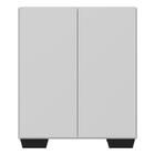 Aparador Cantinho Do Café Com Pés Quadrados E 2 Portas Multim