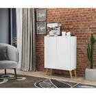 Aparador Cantinho Do Café Com Pés Retrô E 2 Portas Multimóvei