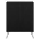 Aparador Cantinho Do Café Com Pés Retrô E 2 Portas Multimóvei