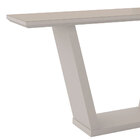 Aparador Carla 130x40 Cm Off White Com Base De Madeira - D'ro