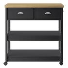 Aparador Carrinho Café 2 Gavetas 85 Cm Ba135 Dtall