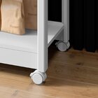 Aparador Carrinho Chá 2 Gavetas Ba-135 Denver Ditália Móveis