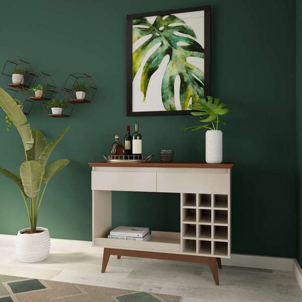 Aparador Celina Off White E Freijo Touch